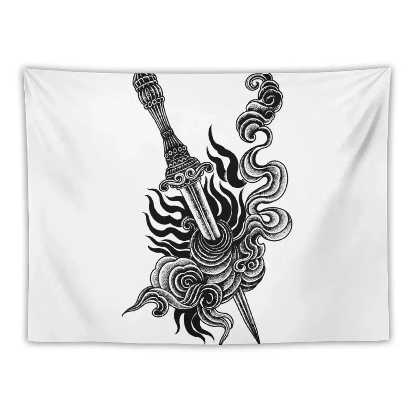 ACOWAR Dagger Tapestry Cute Room Things Aesthetic Room Decoration Home Decor Accessories Tapestry