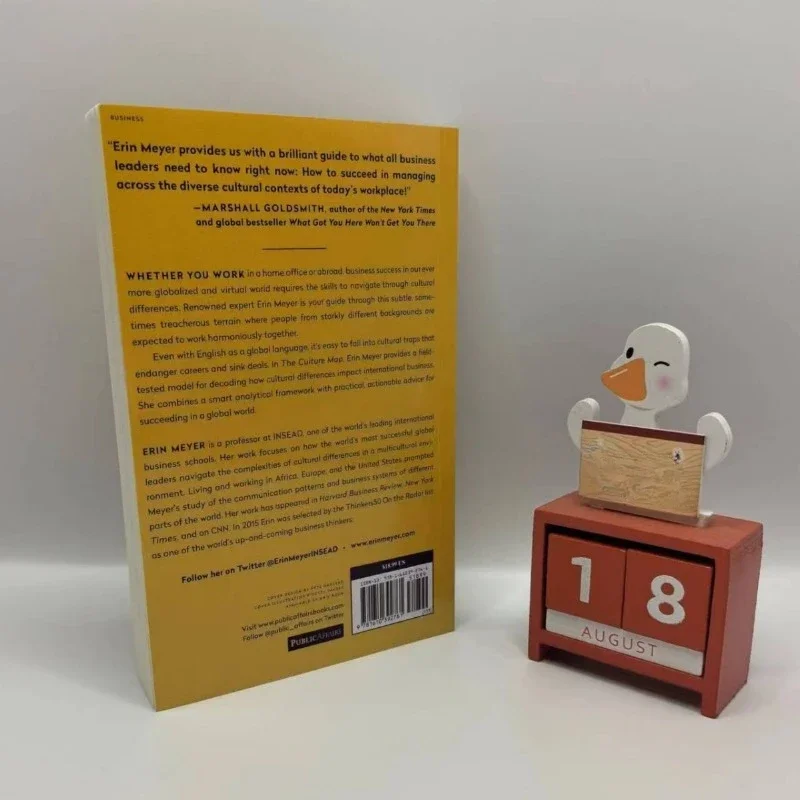 خريطة الثقافة بقلم إيرين ماير فك كيف يفكر الناس والرصاص والواحصل على الأشياء، كتاب غلاف ورقي باللغة الإنجليزية