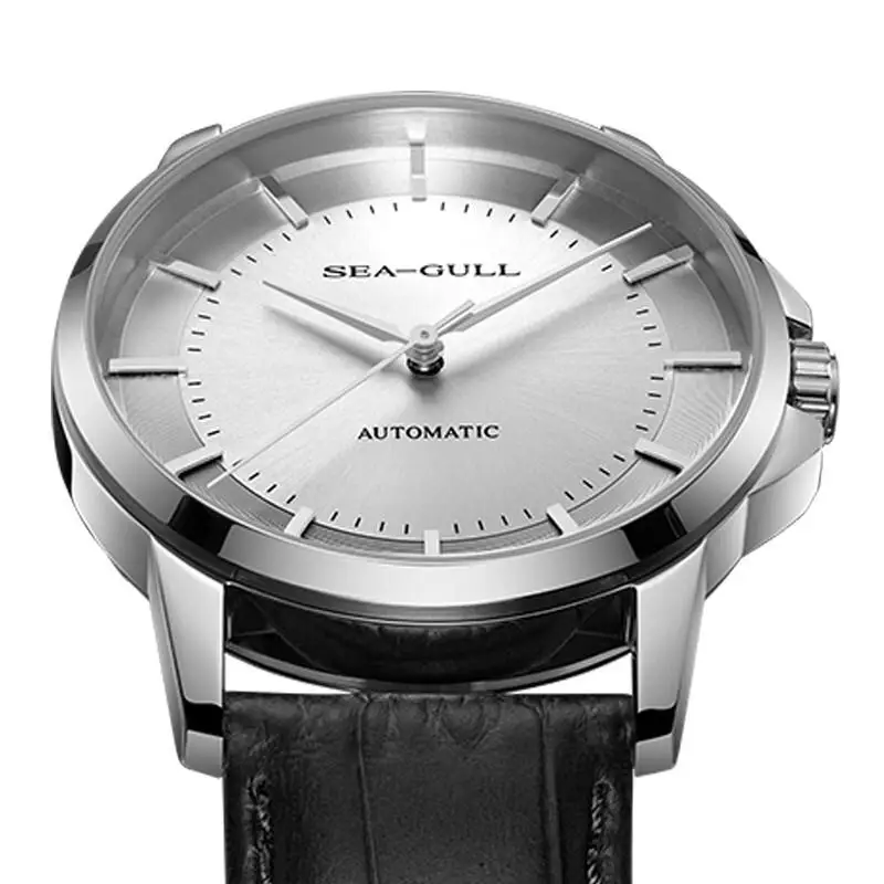 Reloj mecánico automático Seagull 2022 para hombre, cinturón Simple de negocios para hombre, reloj de zafiro resistente al agua, reloj masculino