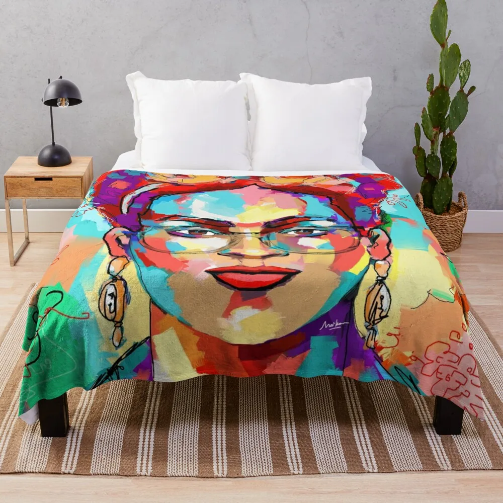 Frida kahlo Throw Blanket For Baby Designers Quilt Blankets