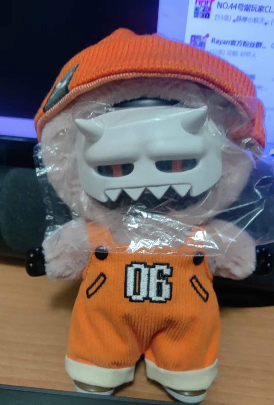 

Новый господин. Плюшевая фигурка Bone Plush Special Forces Team Series, 20 см, коллекционная, милая, мягкая, в масштабе 1/6, настольная, модная игрушка, подарок