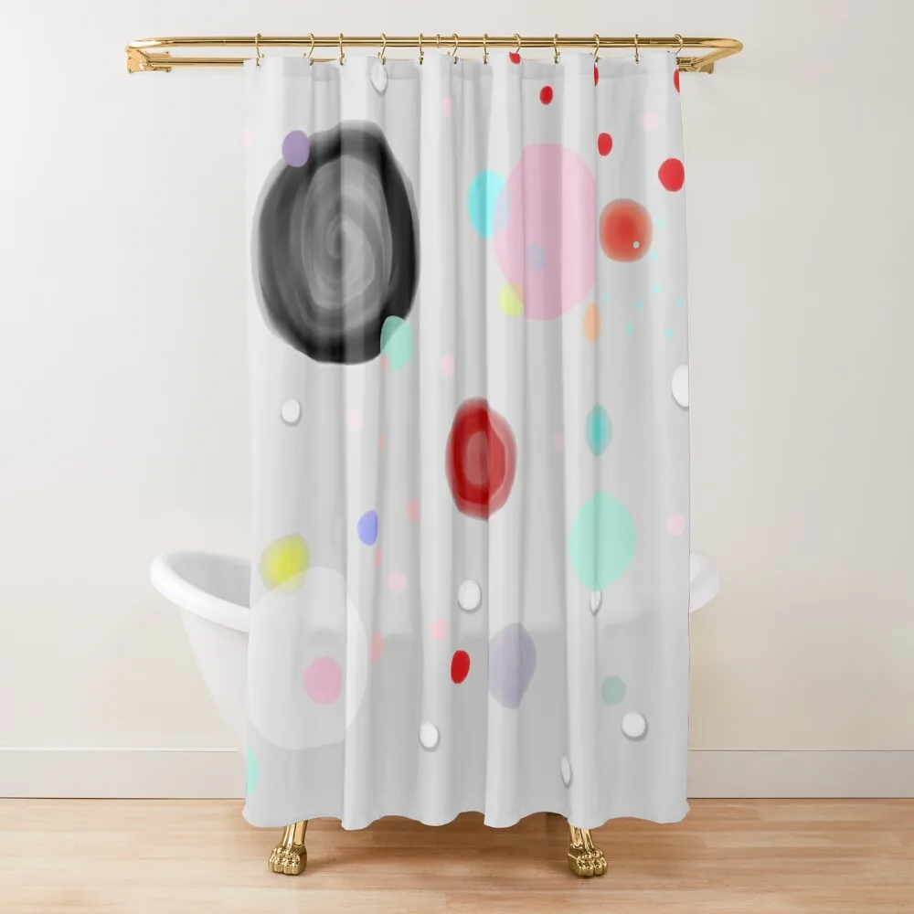 

Desigual Polka Dots Shower Curtain For Bathrooms Bathroom Shower For Shower Curtain