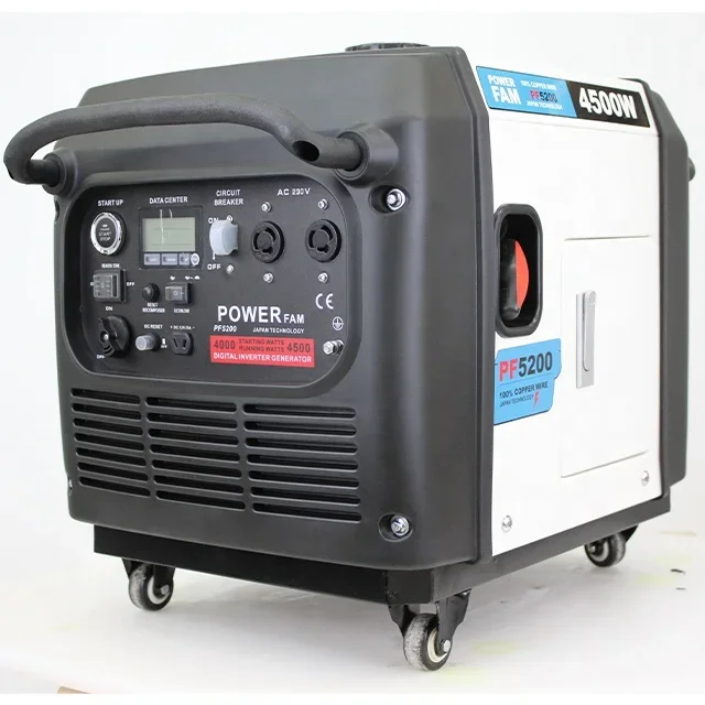 

For Sine Wave 3000 W 3kVA Super Quiet Generator 3500 Watt / Gasoline Portable Inverter 3kW Electrico Silent Electric