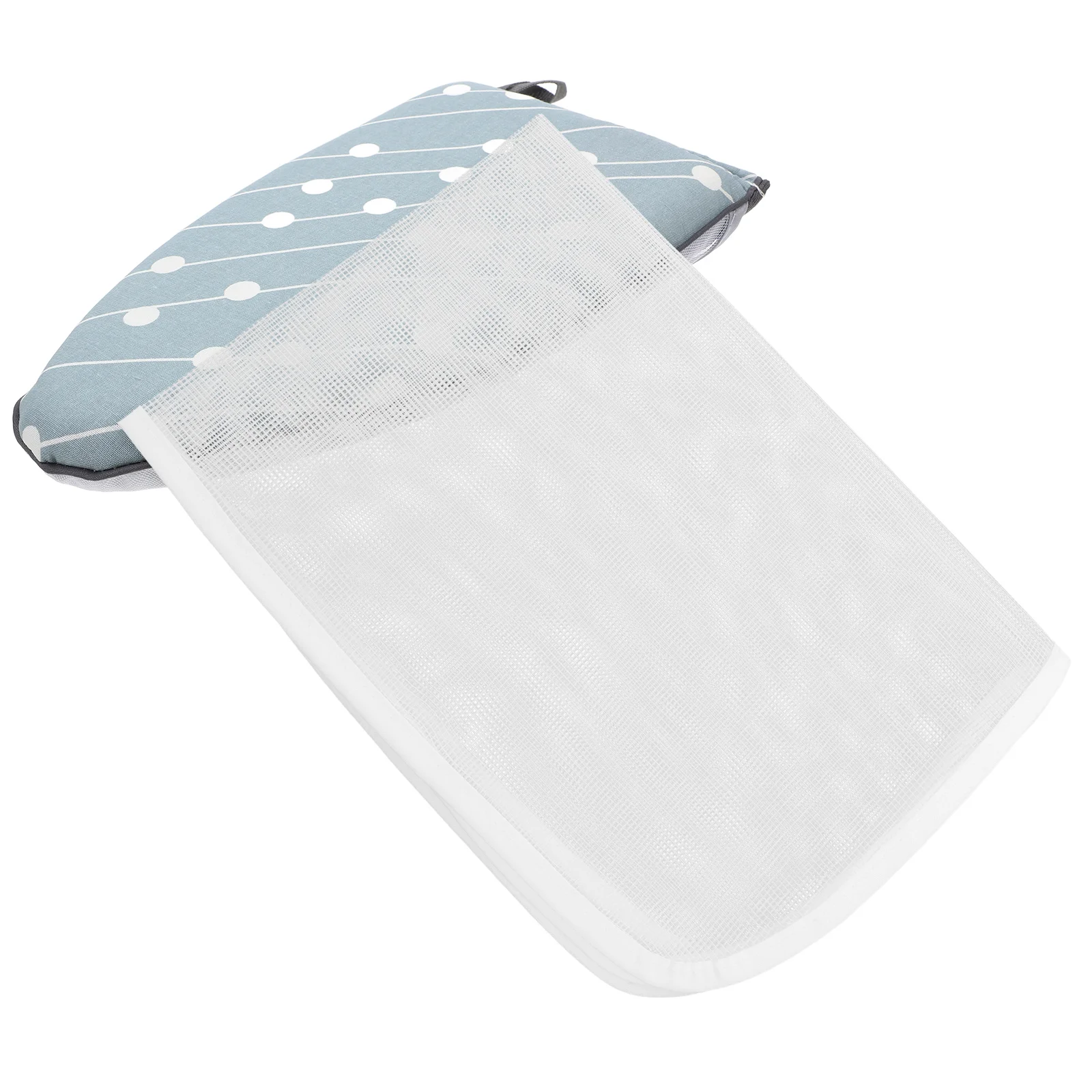 

Mini Ironing Board Set Foldable Handheld Design With Insulation Net Heat Resistant Polyester Sponge Material For Garment