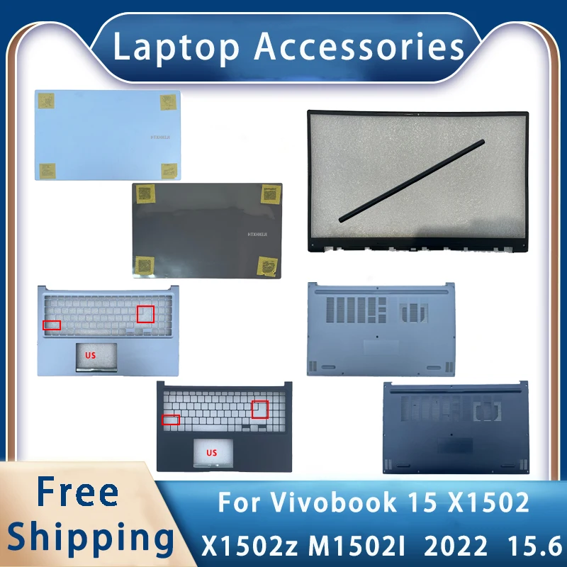 

New For Asus Vivobook 15 X1502 X1502z M1502I 2022 15.6 Inches;Laptop Accessories Lcd Back Cover/Palmrest/Bottom