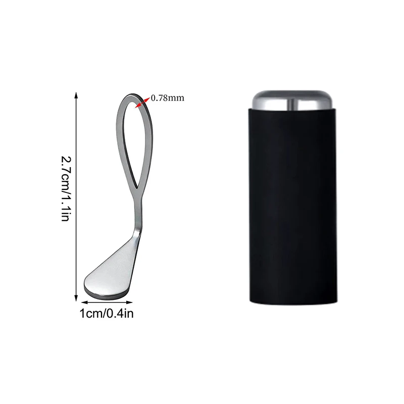 แม่เหล็กทำเล็บแบบตาแมว 2in1 หัวคู่ แผ่นโลหะกลวง แม่เหล็กแรงสูง สำหรับทำเล็บแบบฝรั่งเศส ใช้ในร้านทำเล็บหรือทำเองได้ อุปกรณ์อเนกประสงค์