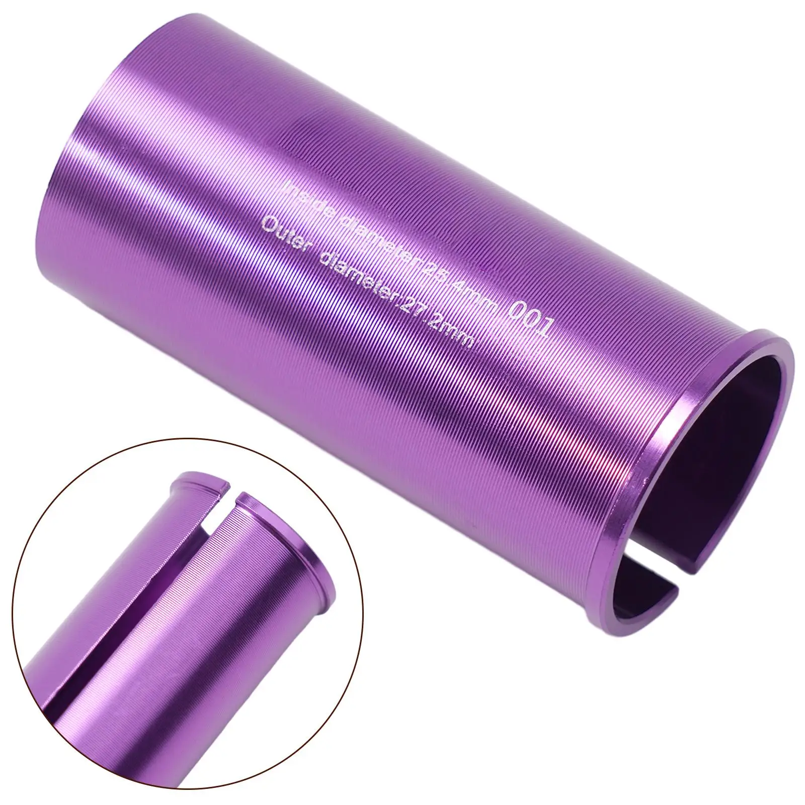 Adjust Diameter Reducing Sleeve Adapter Bicycle MTB Parts Reducer Seat Post Seatpost Convert Adapter Shim Tube Sleeve