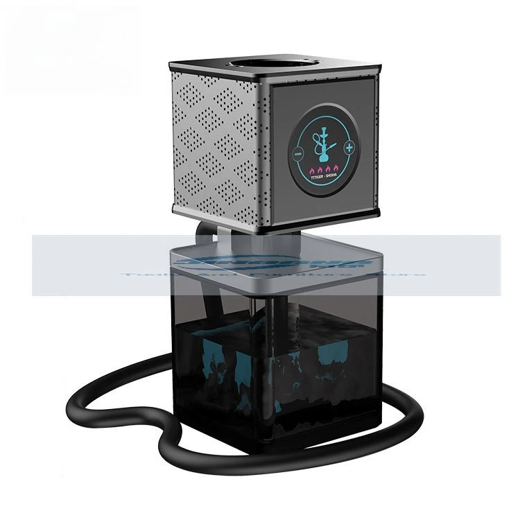 

Electronic heating pot, water tobacco, hookah pot temperature control acrylic heating hookah holder
