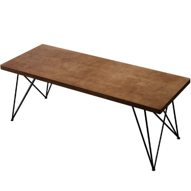 

Solid wood desktop computer desk household simple desk bedroom desk large board table modern strip table