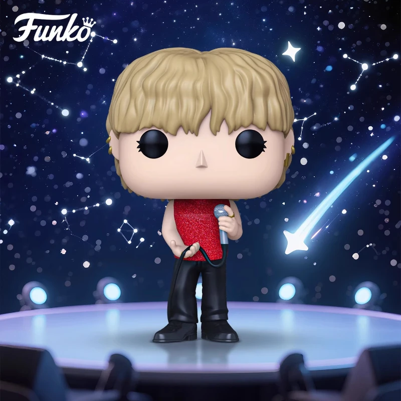

Genuine Edition FUNKO POP Bangtan Sonyeondan V (Love Me Again) Action Desktop Decoration Ornament Model Toys Collectible Model