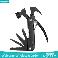 Multi-function Hammer Pliers Portable Folding Screwdriver Outdoor Equipment Tools Emergency Camping Knife Scissors Can Opener