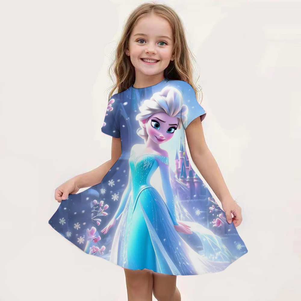 Children's Clothing Girls Dress Sundress Baby Dresses Girl Clothes Unicorn 2024 Kids Clothes Summer Girls' Party Kids' Kid's