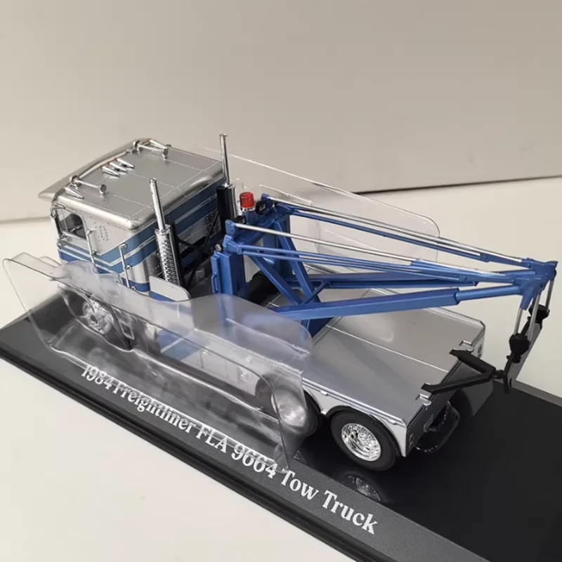 Greenlight 1/43 échelle 1984 Freightliner FLA 9664 modèle de voiture en alliage Collection statique décoré cadeaux de vacances jouets Souvenir cadeau