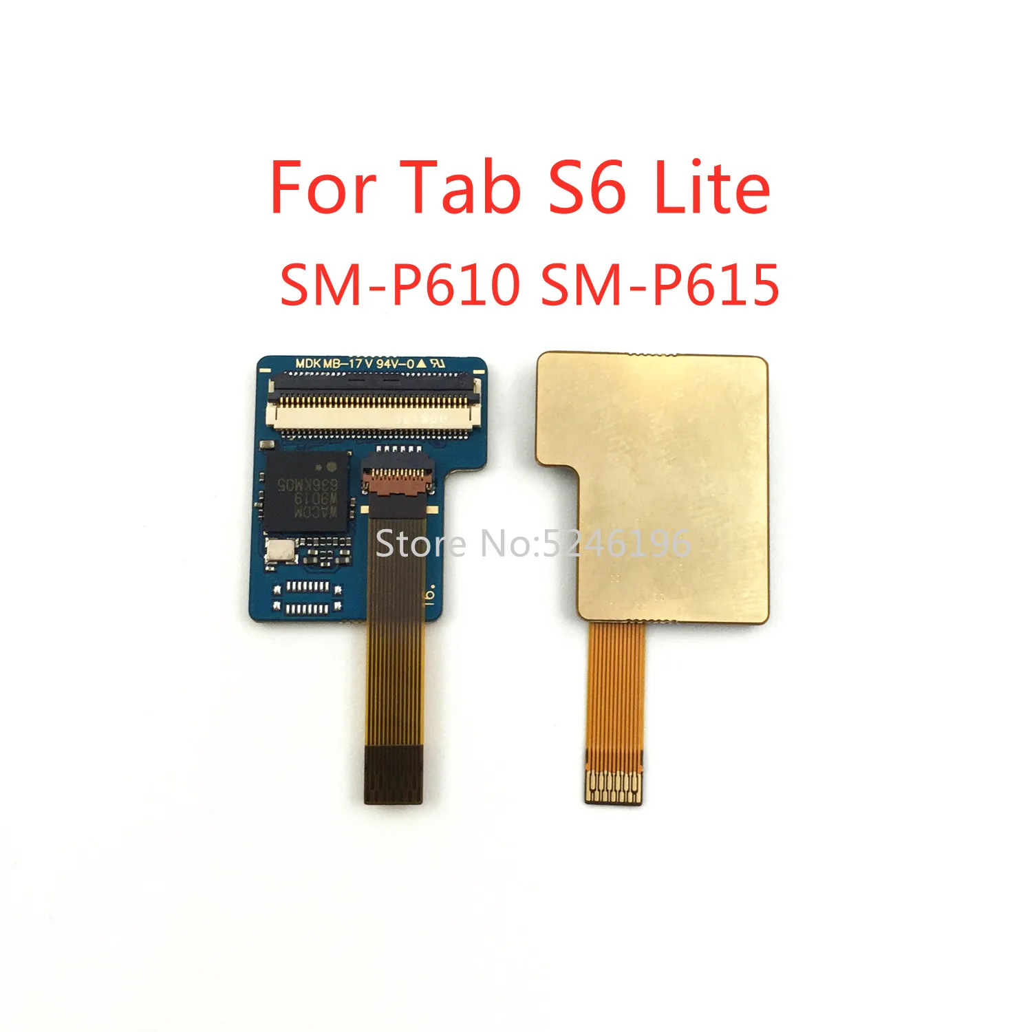 1 szt. Ekran LCD Wyświetlacz Dotykowy Mała Płytka Złącza Taśma Flex do Samsung Galaxy Tab S6 Lite SM-P610 SM-P615 SM-P615N SM-P617