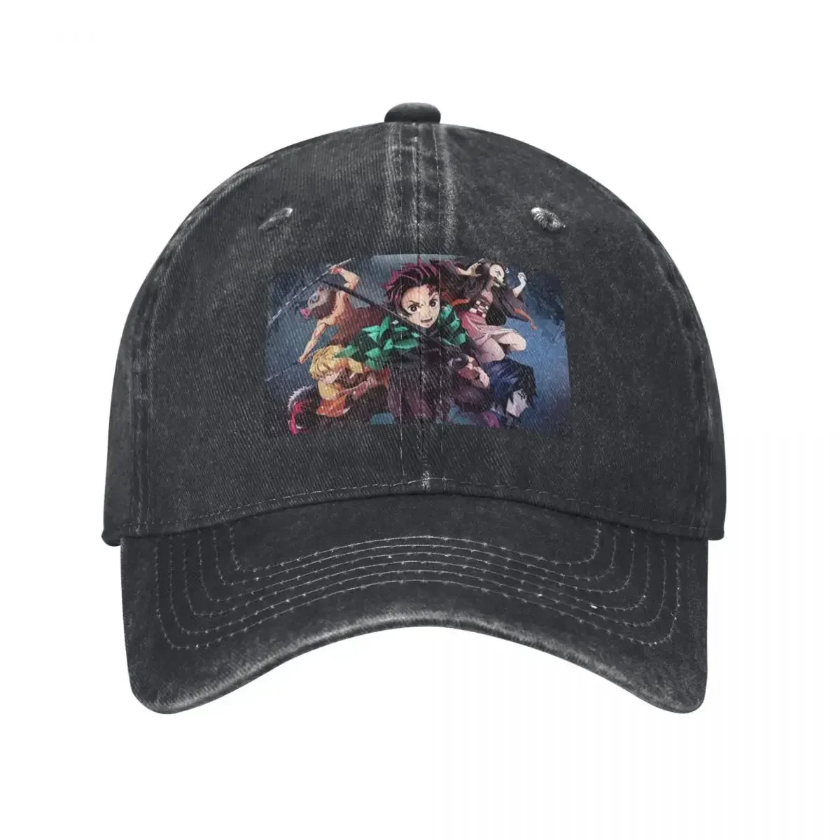 Muzan and kamado Baseball Cap Anime Beach Vintage Snap Back Hat Mens Caps Women's