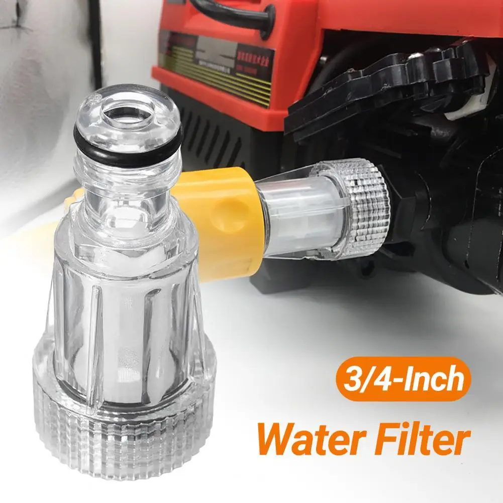 High Pressure Washer Water Filter 3/4-Inch Inner Thread Volume Pressure Car Washing Machine Water Filter For Karcher K2-K7