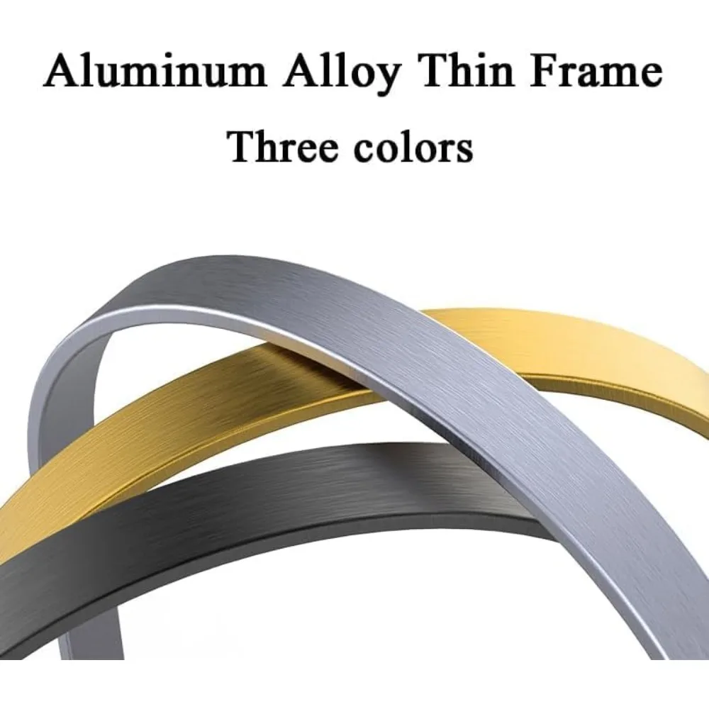 Miroir moderne sur pied pleine longueur, miroir mural autoportant encadré en aluminium 64" x 21" pour une réflexion du corps moderne