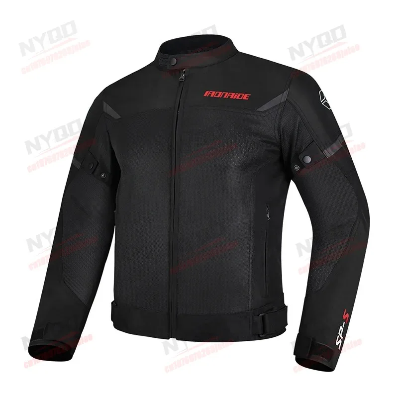 Summer Motorcycle Off-road Riding Suit Breathable Mesh Long Sleeved Racing Suit Safety Anti Fall Jacket