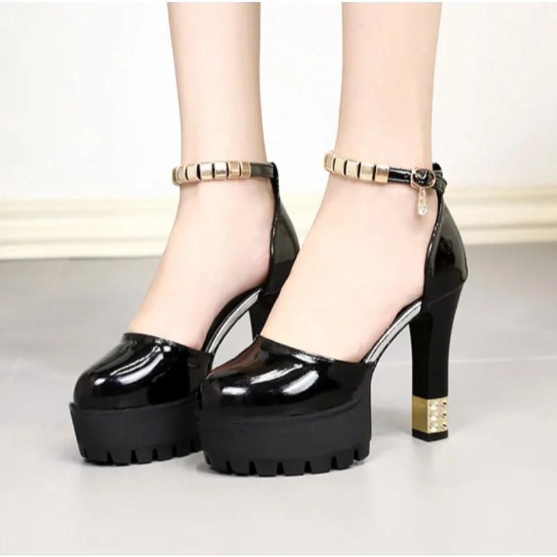 

Women's Sandals Sexy Platform Strip Pole Dance Ladies Shoes Block Heel Vintage 2026 Luxury Daily Summer Casual The Best on Offer