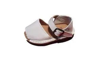 Minorca/child/leather frailer avarca sandal, legit leather strap cirre with buckle