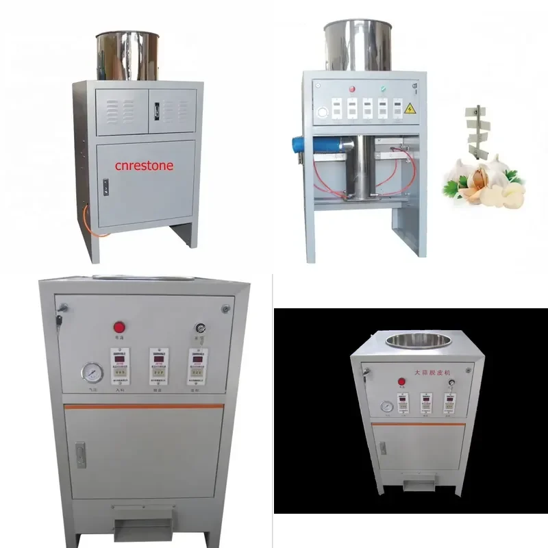 for Electric Garlic Clove Peeling Machine Garlic Peeler Kitchen Tool Automatic Pepper Grinder Mincer Chopper Food Processor