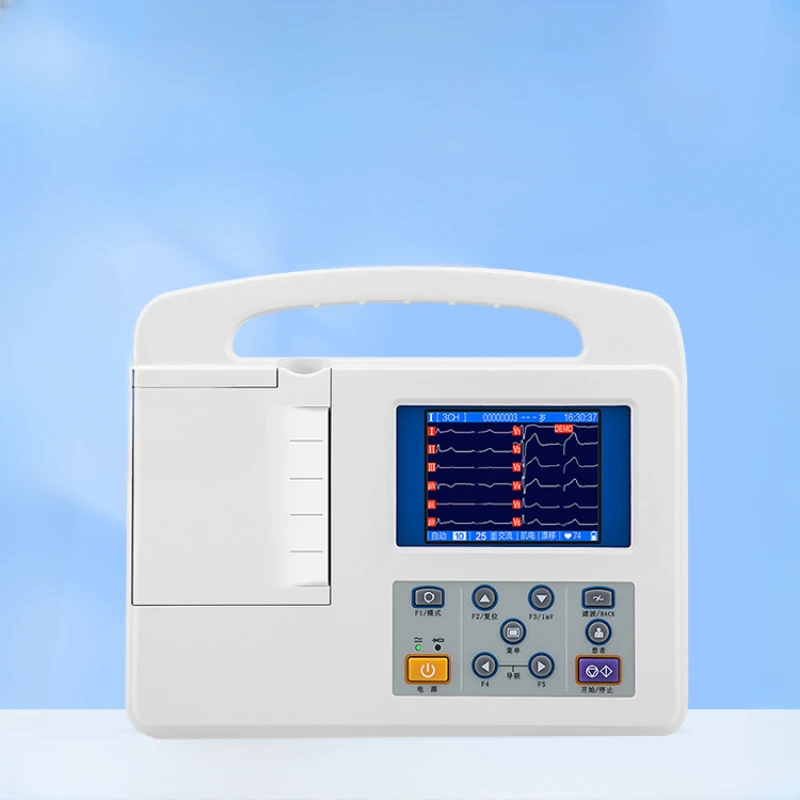 Electrocardiograph ECG-2303 three-channel 12-lead automatic analysis medical