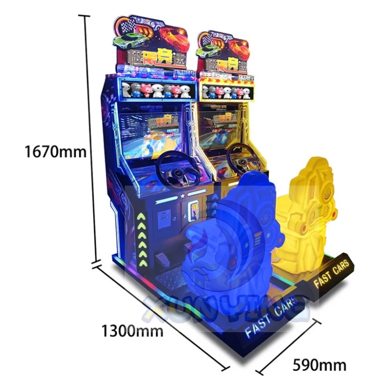 Hot Koop Populaire Drive Simulator Machine Nieuwe Auto Rijden Auto Racing Machine Arcade Racewagen Coin Game Machine