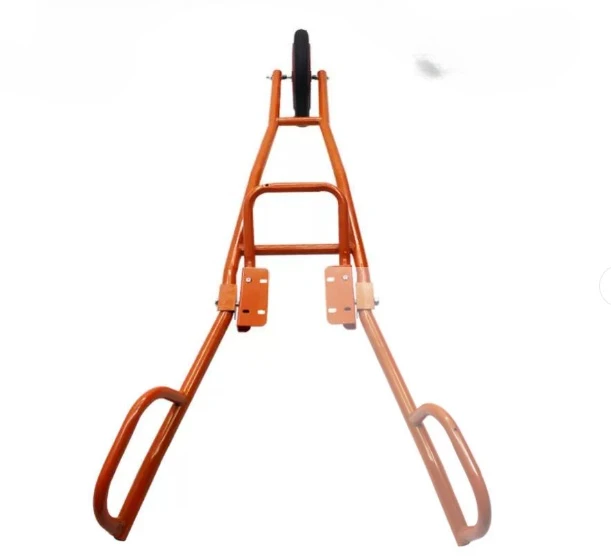 Hand Push single Wheel Ground Drilling Frame Agricultural Hole Drilling Ground Drilling Frame