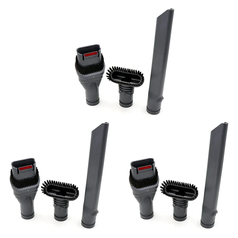 A23F-9 Pcs/Set Vacuum Attachment Kit Crevice Tool Nozzle Brush For Dyson DC35 DC45 DC58 DC59 DC62 V6 DC08 DC48