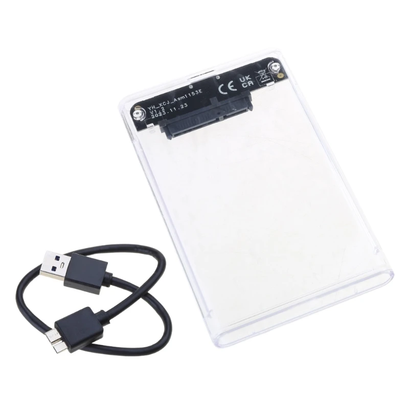 2.5inch HDD SSD Case USB Plastic HDD Enclosure Externals Hard Disk Case