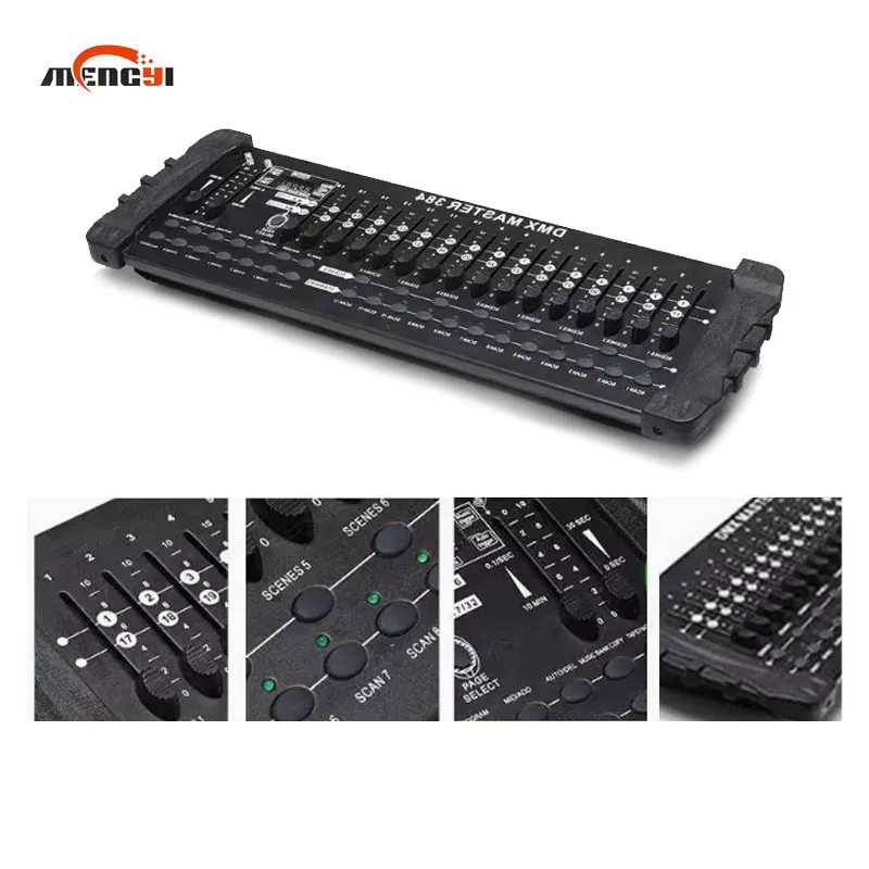 Imagem -05 - Controlador de Luz dj de 32 Canais Console 384 Dmx512