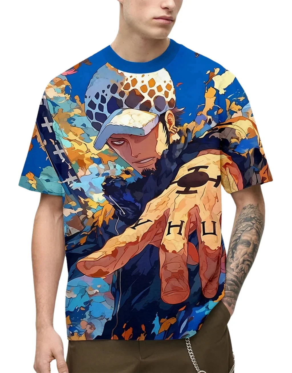 Camisetas de viaje de fiesta vintage con estampado 3D de One Piece Luffy para hombres, mujeres, adultos y niños, regalos de cumpleaños de manga corta