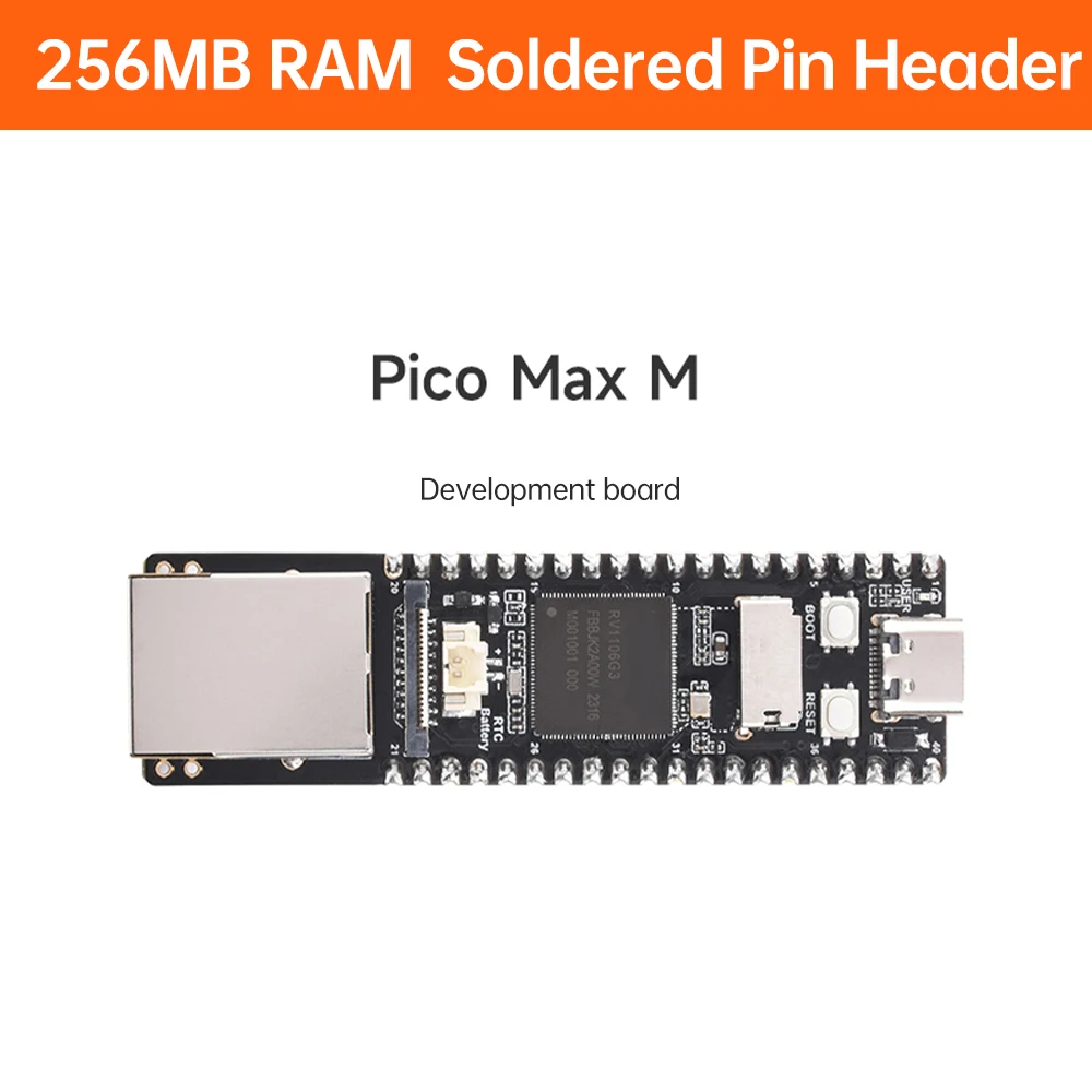 Luckfox Pico Pro/Max Linux RV1106 Scheda di sviluppo scheda AI ARM Cortex A7 Type-C RV1106G2 RV1106G3 128MB 256MB