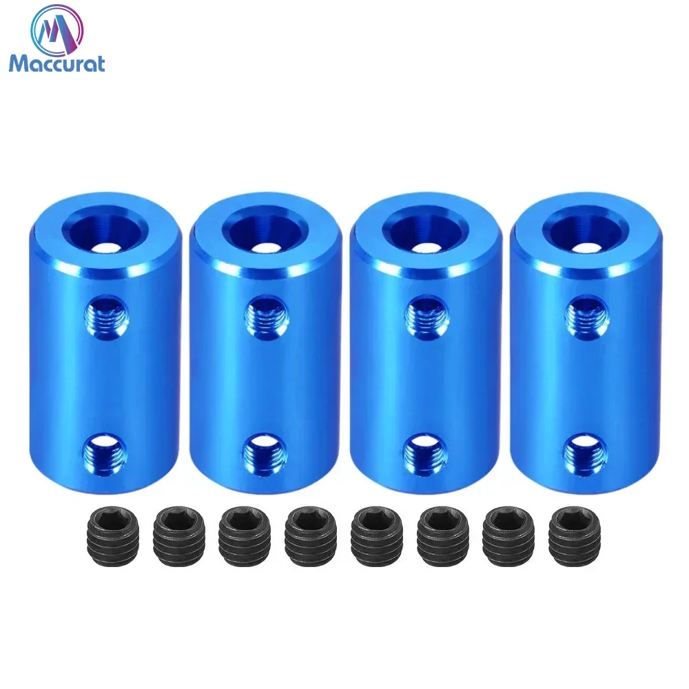5mm 8mm Aluminum Alloy Coupling Bore 3D Printer Parts Blue Flexible Shaft Coupler Screw Stepper Motor Flexible Shaft Coupler