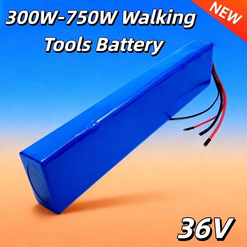 

300W-750W Walking Tools Battery Pac –36V 10S4P 10Ah Large Capacity,Lightweight Durable with Built-in Protection Energy Accessory