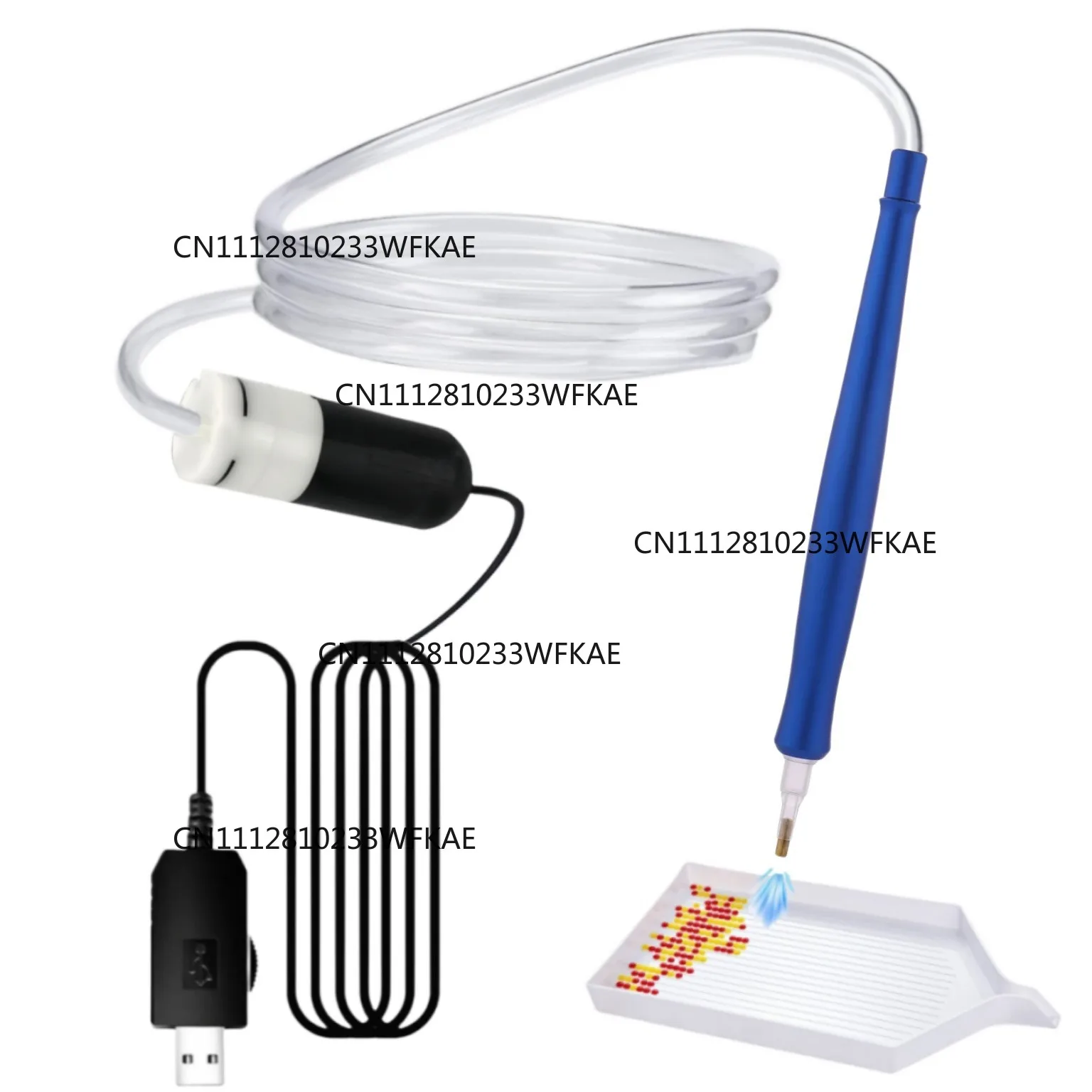Suitable for Vacuum Diamond Art Pen Electric Air Extraction Diamond Drawing Dot Diamond Pen Alloy Vacuum Pen