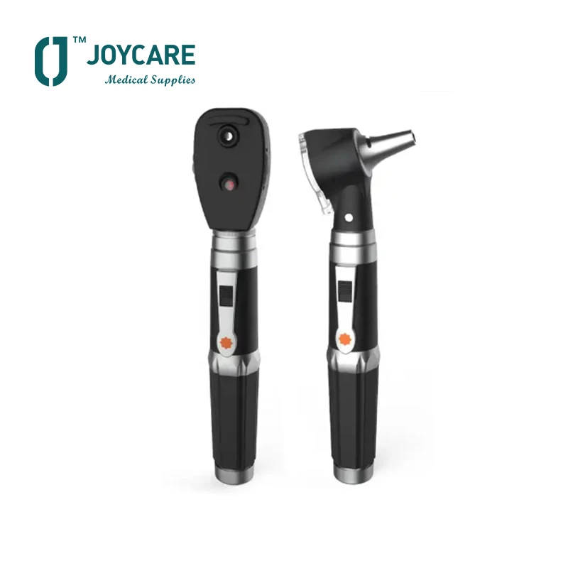 fiber optic otoscope ophthalmoscope and retinoscope diagnostic set ears otoscope ophthalmoscope set