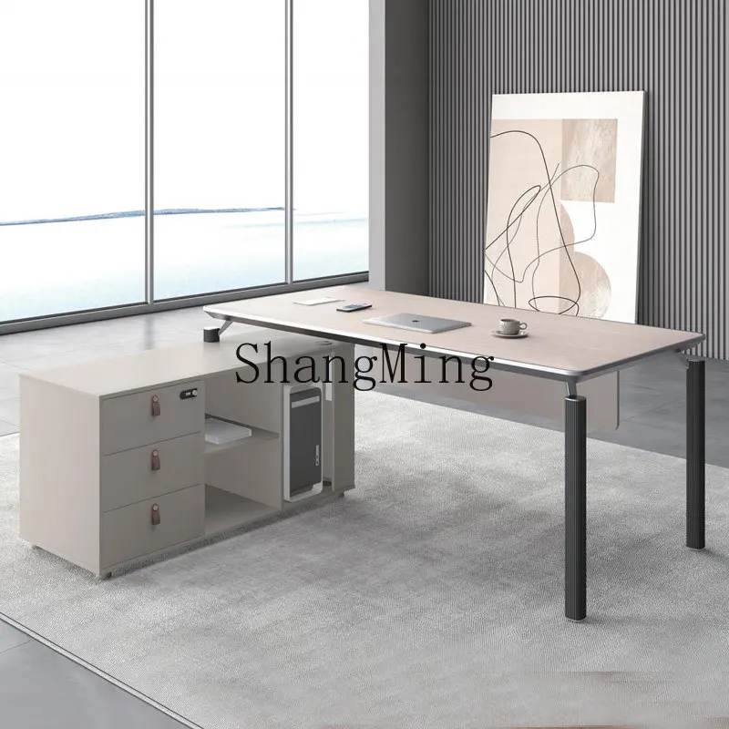 ZYY fashion exquisite generation simple high-end office President's desk Office furniture Large board table Study writing desk