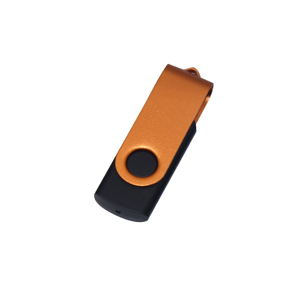 USB 32GB Flash Drive 16GB Memory Stick Metal Jump Drive Swivel Pendrive Portable 64 128 GB Cle USB 2.0 Pen Drives