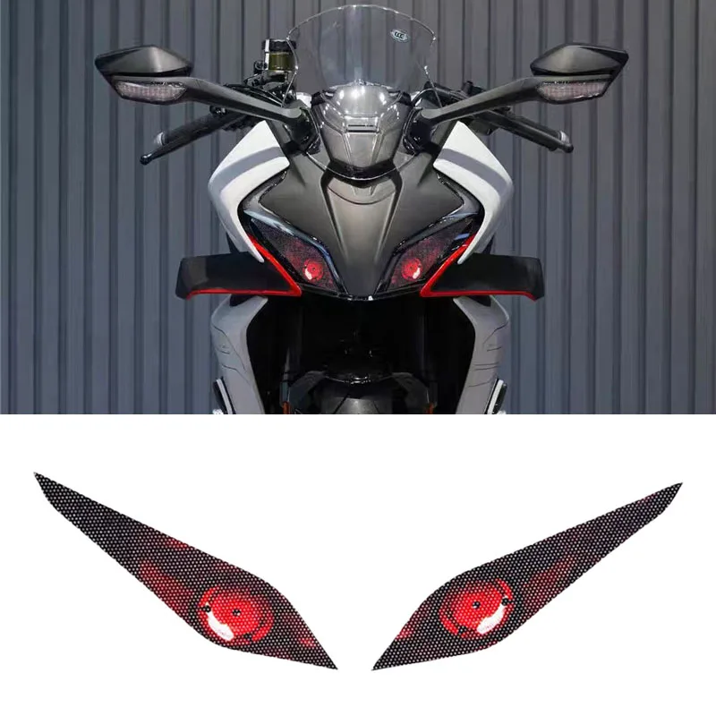 

Motorcycle Accessories 3D Front Fairing Sticker Headlight Protection Sticker For 450SR 2022-2024 For 250SR 2023
