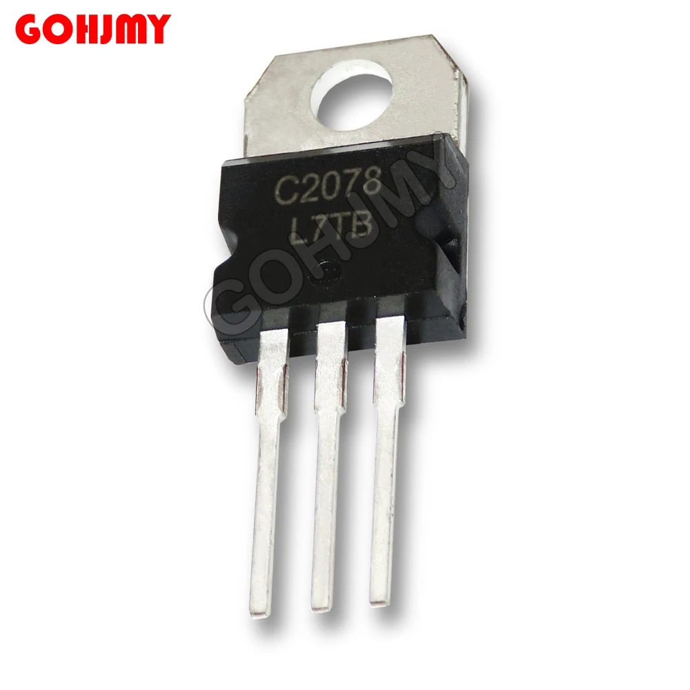 5 uds 2SC2078 TO-220 C2078 canal de Transistor TO220 nuevo