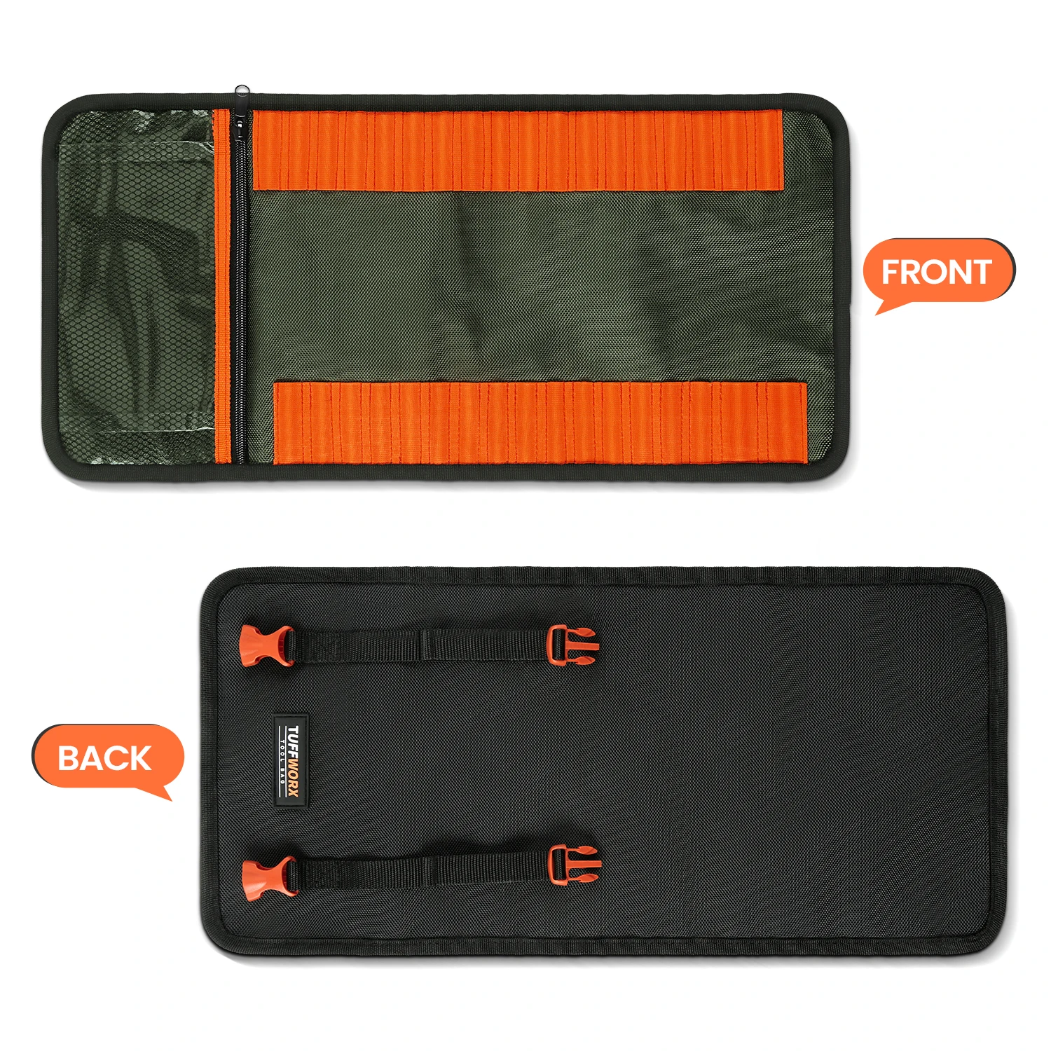 حقيبة أدوات قابلة للطي، هدايا للرجال Dad Husband Him Fathers Day، تخزين أدوات محمولة قابلة للطي للرجال، منظم أدوات عالي التحمل