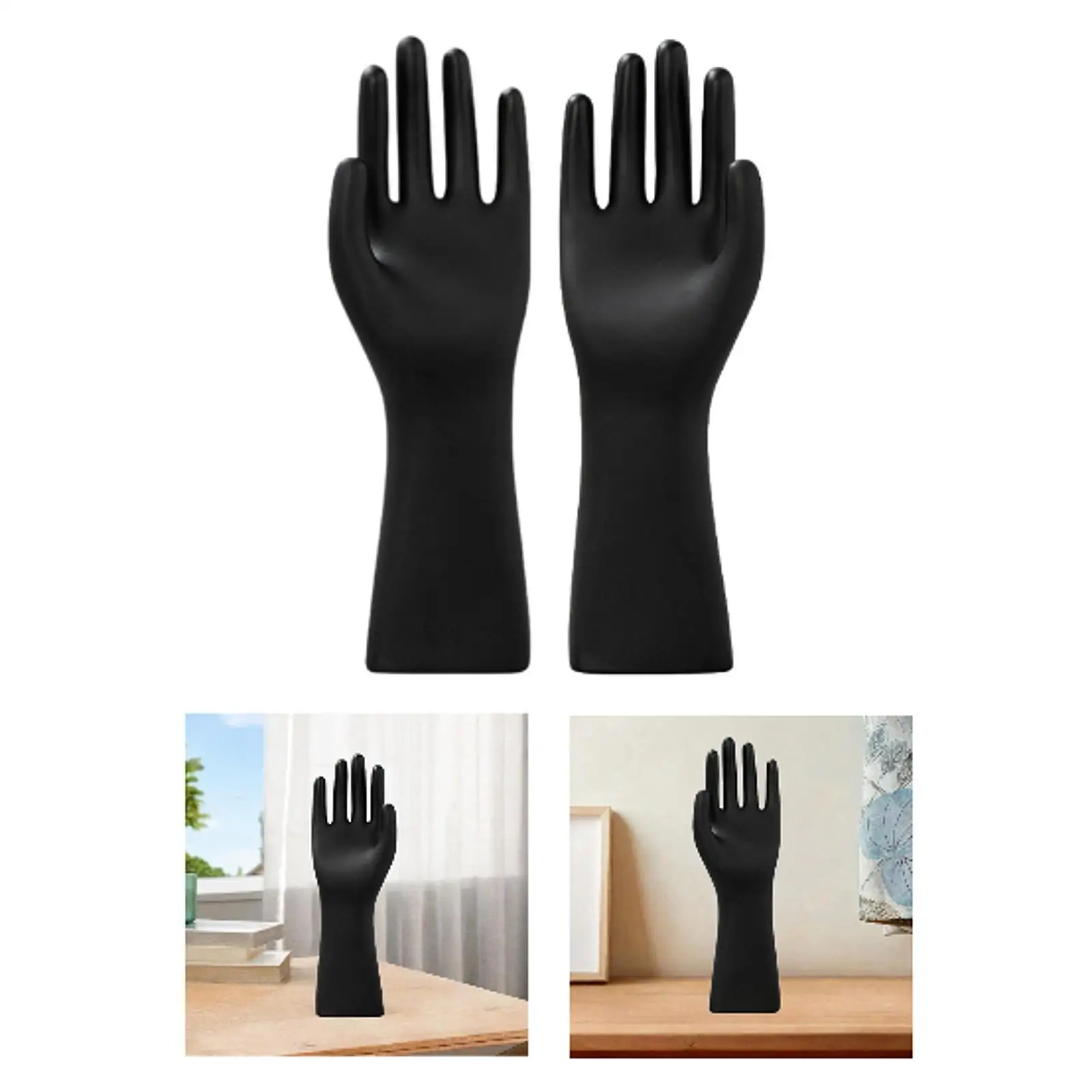 

Male Mannequin Hand Rings Display Stand Smooth Jewelry Display Stand Male Hand Model for Bracelet Rings Countertop Tabletop