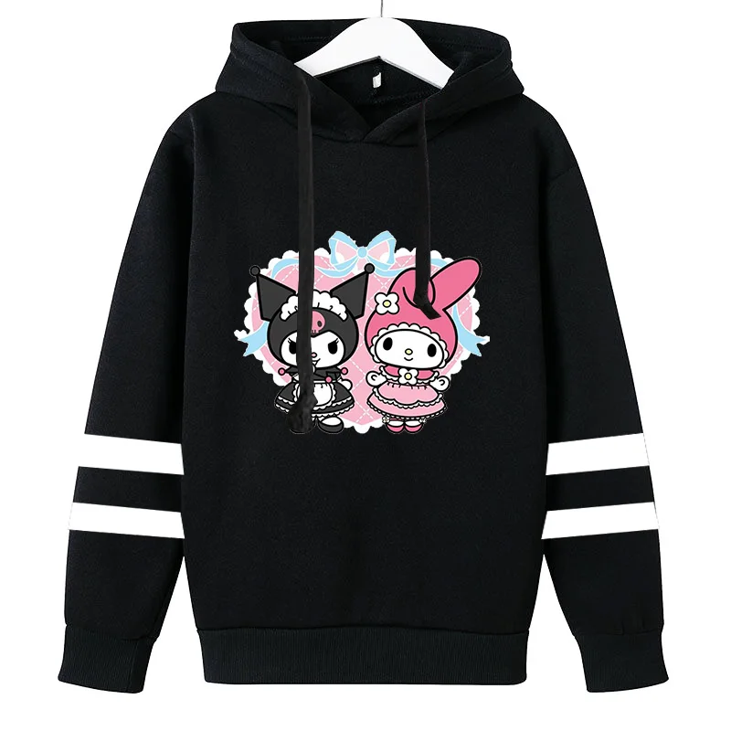 My Melody Hoodie Harajuku Funny Graphic Streetwear Fashion Women Men Casual College Style Hoodie Sweatshirt