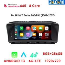 8.8'' Car Radio For BMW 7 Series E65 E66 2001 - 2010 CCC System Wireless CarPlay Android 13 Auto Multimedia Player Head Unit