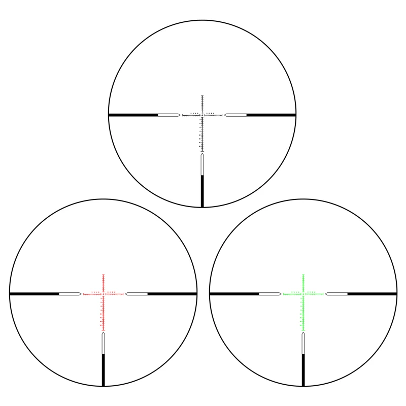 3-15x44 FFP تلسكوبي البصر الطائرة البؤرية الأولى ميراس تلسكوبيكا الصيد تلسكوبي مع مظلة وإضاءة
