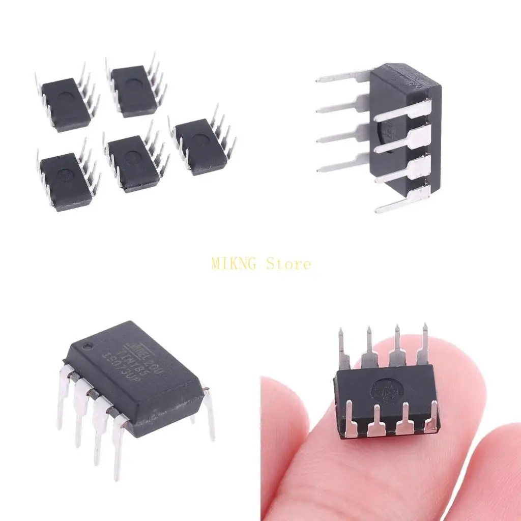 

5Pcs ATTINY85-20PU ATTINY85 20PU ATTINY85-20 ATTINY85 ATMEL DIP Chip best sale