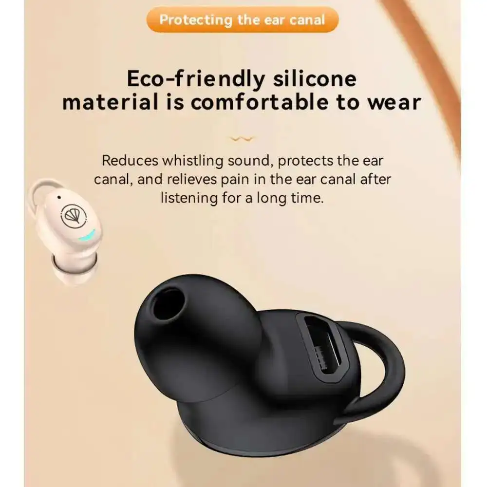 

New Advanced Invisible Mini Intelligent Touch Hearing Gear Single Earphones Rechargeable Sound Amplifier Noise Reduction Earbuds