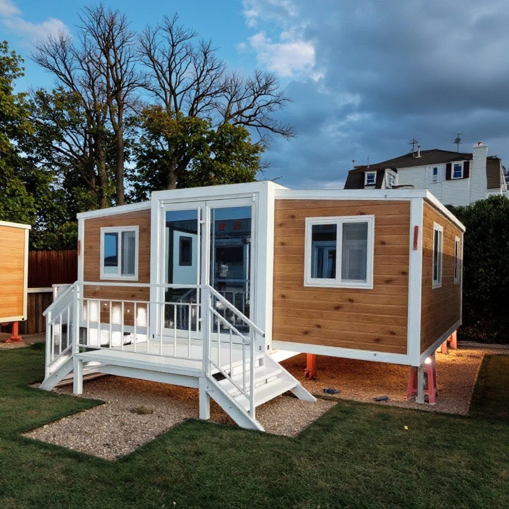 

Customized 20ft Mobile House With Assemble Casa Folding House Tiny Office Villa Durable Steel Material Luxury Mobile Home