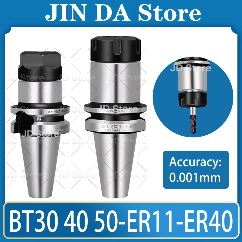 

BT30 BT40 BT50 ER11 ER16 ER20 ER25 ER32 ER40 tool holder BT ER tool holder precision 0.001 ER11-ER40 chuck tool holder